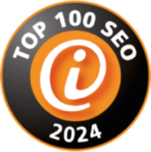 Top 100 SEO 2024 Badge